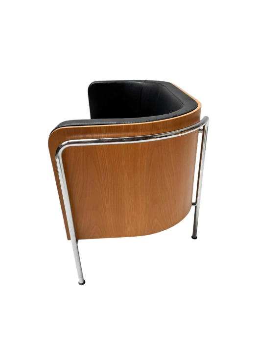 Bauhaus Style S3002 Tub Sofa by Christoph Zschoke for Thonet, 2000s  2